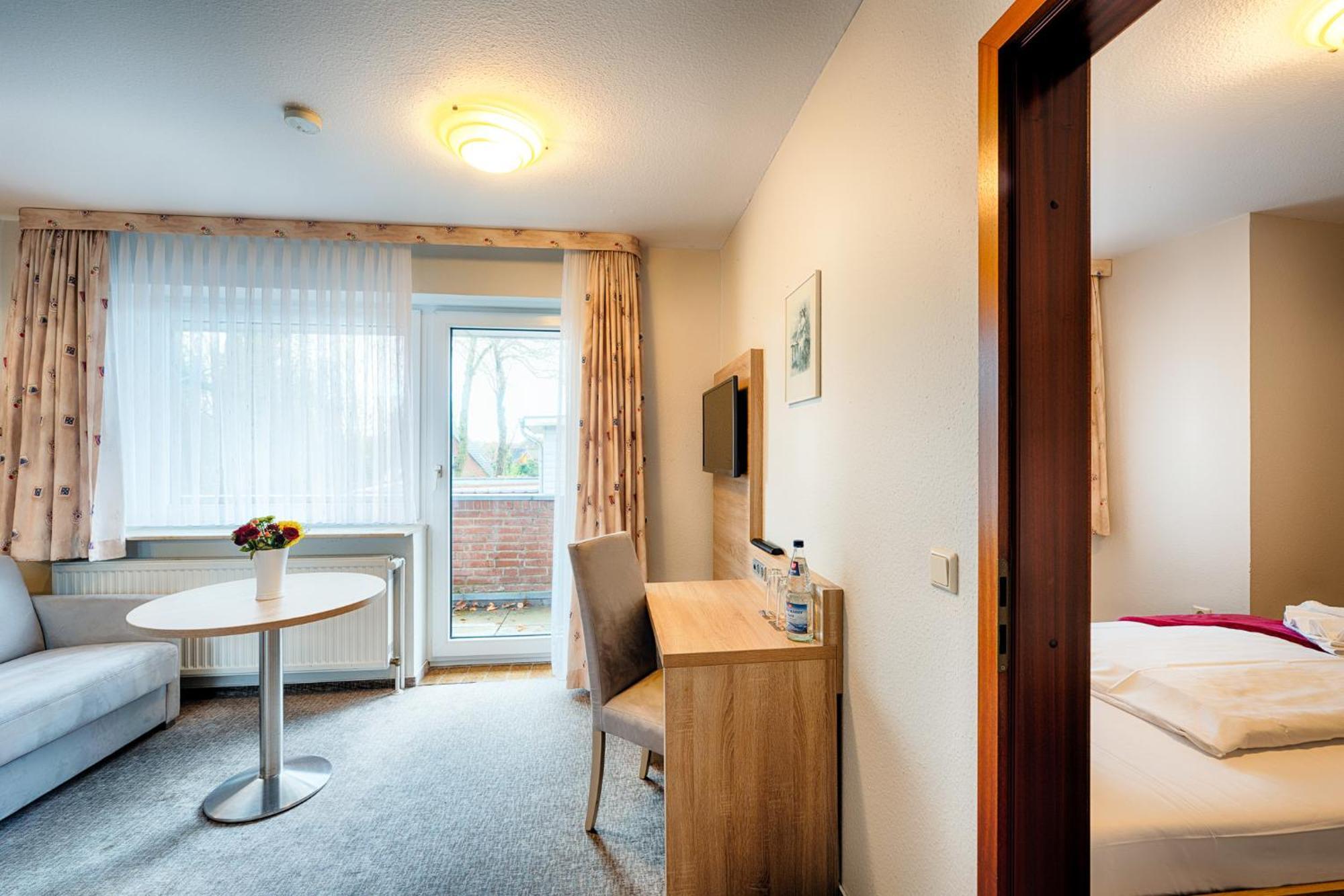 Hotel Friesland Leck Exterior foto