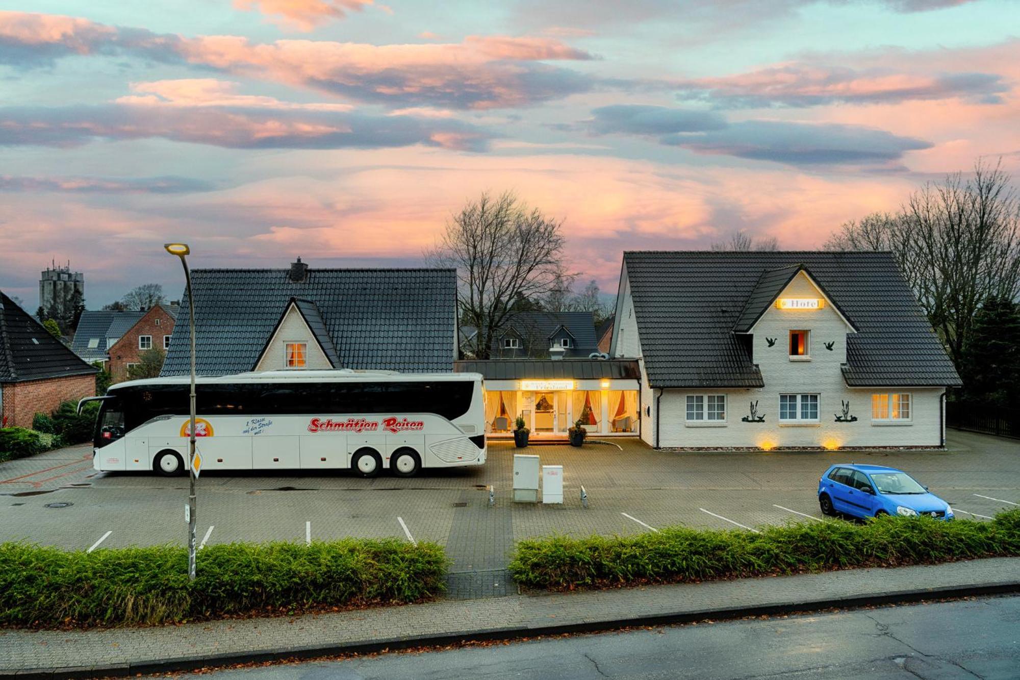 Hotel Friesland Leck Exterior foto